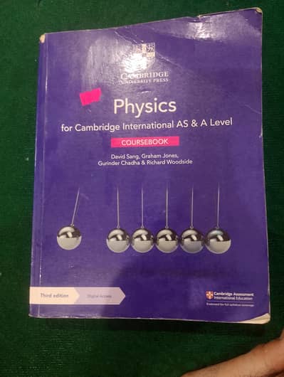 physics for Cambridge international AS and A level course book