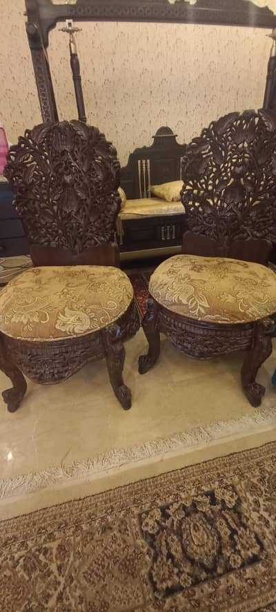 wooden hand crafted deeyar made with same table