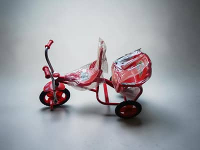 Tricycle for kids double seater