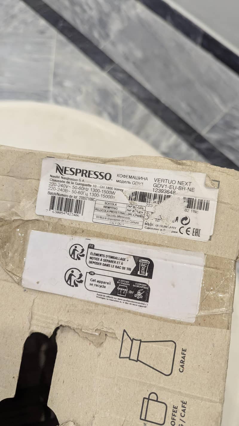 NESPRESSO VERTUO NEXT 7