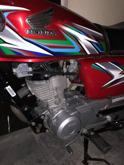 Honda CG 125 2023 model lush condition