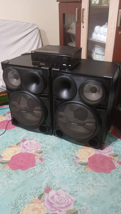 Sony shake speaker like kef Bose Yamaha jbl Klipsch Denon woofer sub