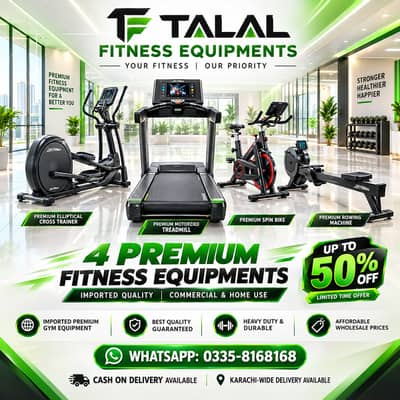 Imported running machines,exersice cycles and home gym equipments sale