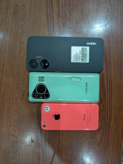 IPHONE 5C official pta calme 4G premium and Oppo A1X 5G non PTA