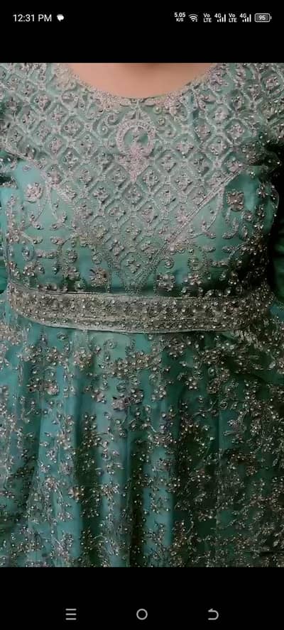 bridal walima maxi