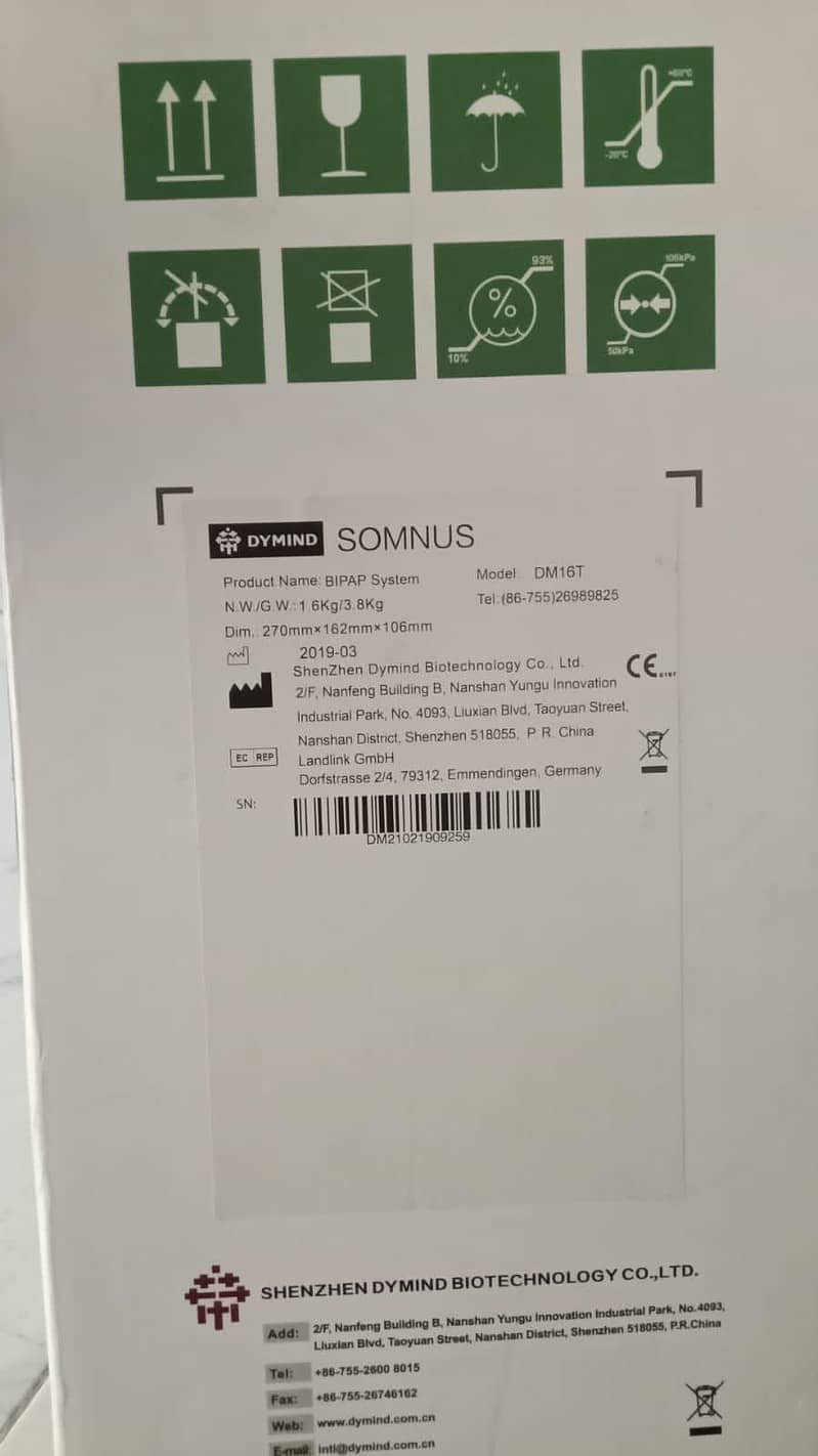 DYMind Somnus CPAP Machine 1