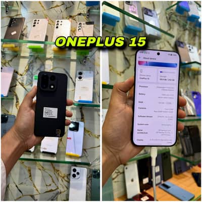 OnePlus 15 12/256GB & 16/512GB | Premium Flagship | Fresh Condition