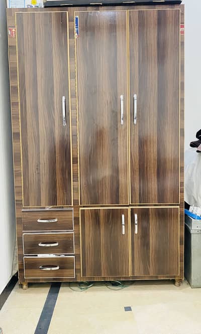 Wooden wardrobe