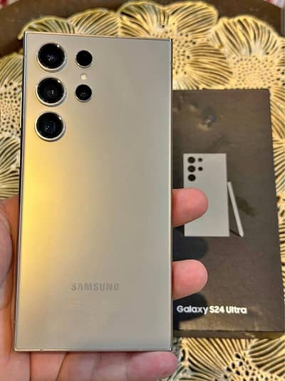 Samsung's Galaxy 24 Ultra full box pta approved urgent sale connect