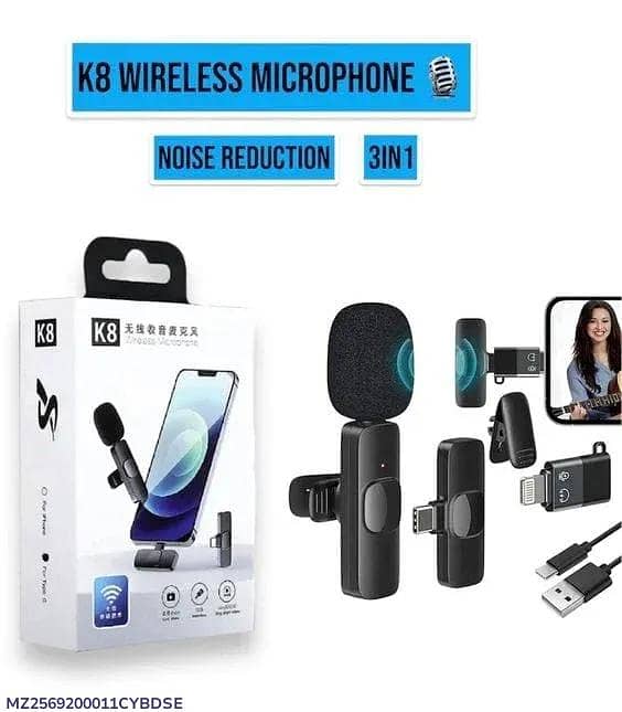 k8 wireless microphone 2