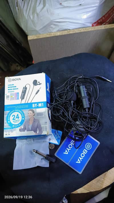 Rs 2500) Brand New BOYA BY-M1 Mike For Sale