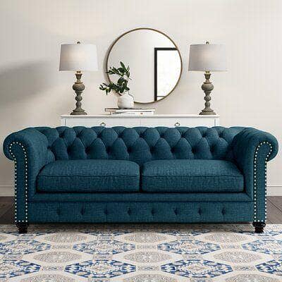 6 Seater Chesterfield Sofa