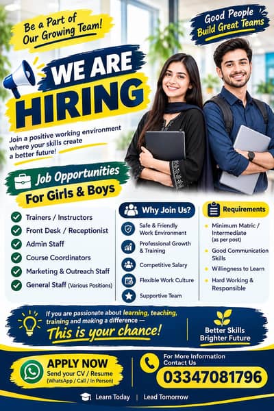 We are hiring for male and female part time Bussiness available