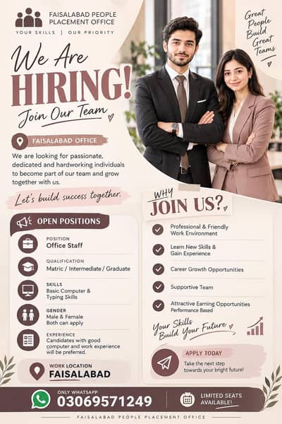 male and female parts Time job available