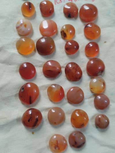 red aqeeq stone 800/stone