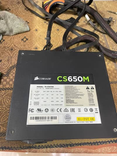 Corsair CS650M Power Suppy (Pristine Condition)