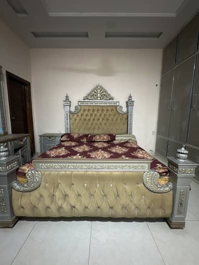 King sized bed set  with dressing table