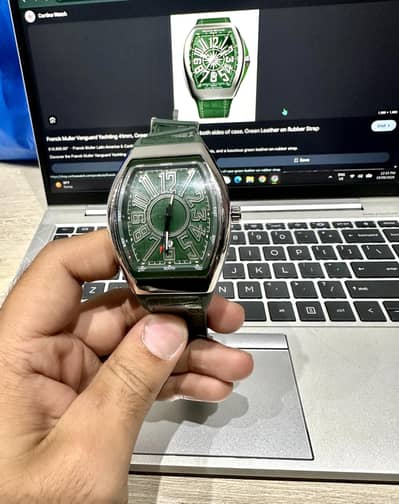 Franck Muller Style Green Men’s Watch