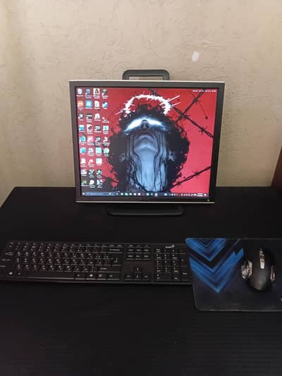 hp z420 workstation with moniter
