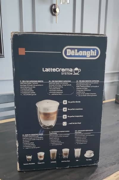 DeLonghi Eletta Cappuccino Top Automatic Coffee Machine