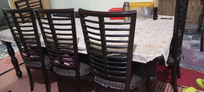 8 Chairs Dining Table