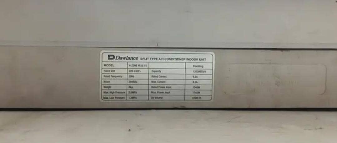 Dawlance 1 Ton Split AC 1