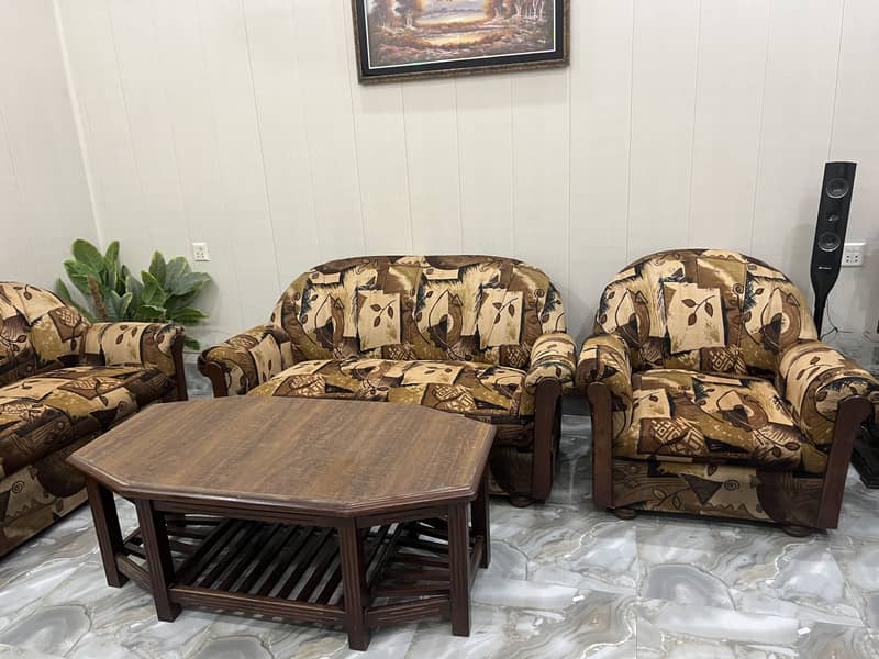 Sofa set with center table 1
