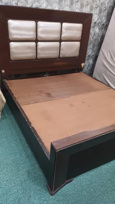 King Size Double Bed with 2 Side Tables