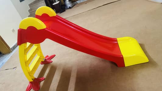 Very less used slide and climber