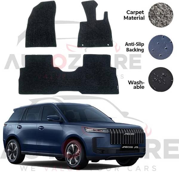 Jaecoo J5 Genuine Fitting Carpet Floor Mat 3PCS - Model 2026