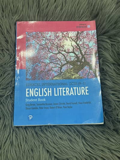 Pearson Edexcel international GCSE (9-1) English Literature book