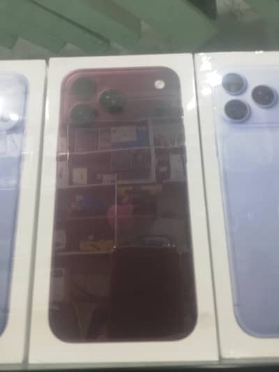 Apple iPhone Other Model 18 promax Burgandi 512 gb Boxpack Nonactive