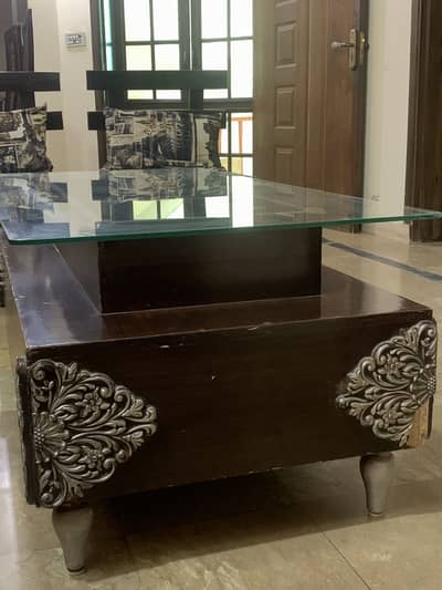 Elegant Wooden Center Table