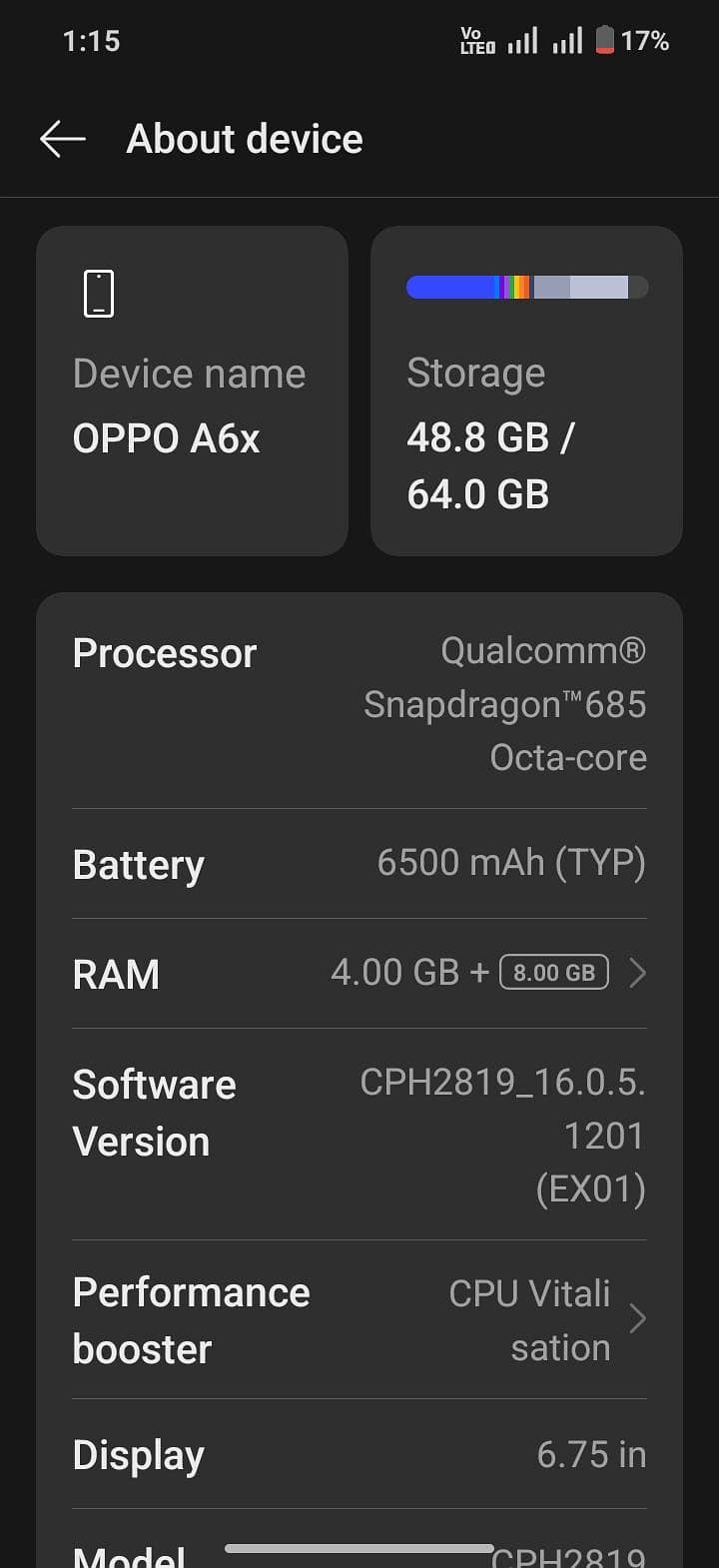 OPPO A6 1