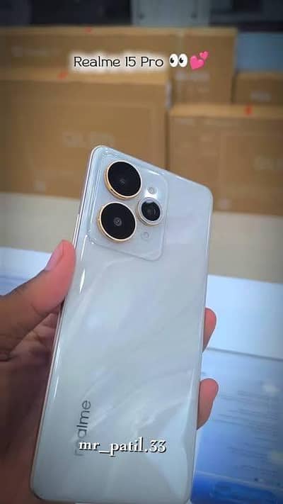 Realme 15pro 5g. 12/512 official pta approved