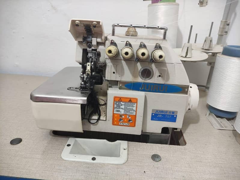 Safety overlock machine 2