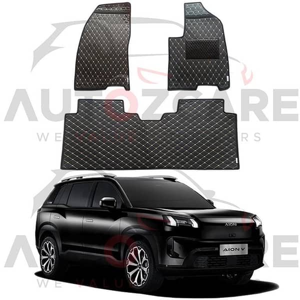 GAC Aion-V 7D Floor Mat (Flat Style) 3PCS - Model 2026
