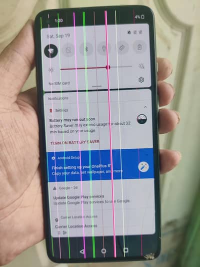 One Plus 8T 12/256 Non pta All ok ha
