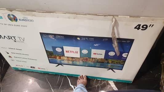 Hisense 49 Inch Smart LED TV – Netflix & YouTube