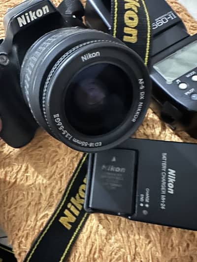 NIKON d5200 made in Thailand with complete accessories