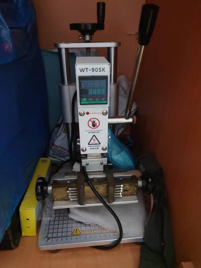 WT-90SK Heating/Press Machine for Sale – Excellent Condition