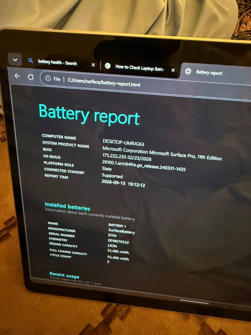 Microsoft Surface Pro ( 11th Edition ) 3