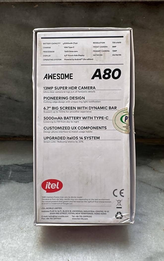 Itel A80 4