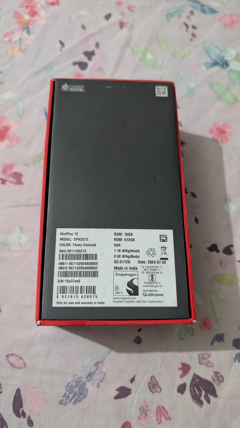 One Plus 12 8
