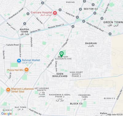 5.5 MARLA OFFICE SPACE AVAILABLE FOR RENT IN MILITARY ACCOUNT HOUSING SOCIETY COLLEGE ROAD LAHORE .
