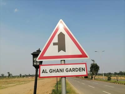 Commercial Property Register Prime Location Residential Plot In Al-Ghani Garden Phase 7 Sized 3 Marla Is Available