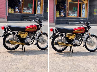CG 125 gold edition
