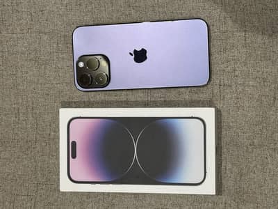 Apple iPhone 14 Pro Max 128GB Deep Purple LLA Dual E-Sim PTA Approved