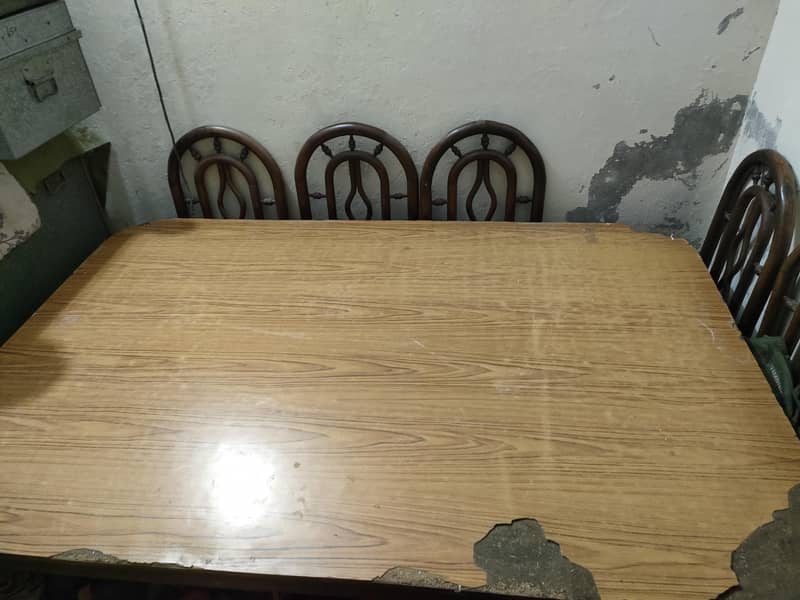 Dining table and chairs 1