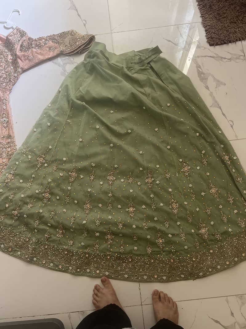 bridal dress good condition brand new for sale 8